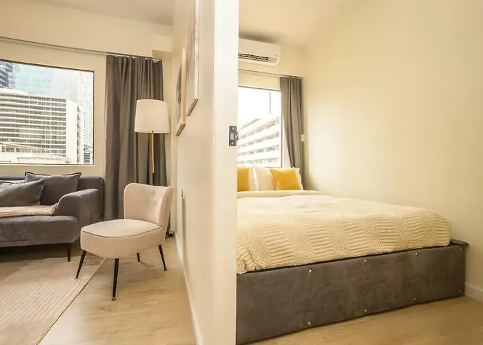 2 Bedroom At Silom With Center View - 5a 아파트 *